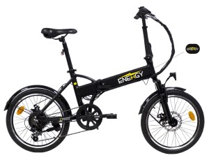 Ηλεκτρικο Ποδηλατο Energy NAXOS E2300 Σπαστο 20" Μαυρο DRIMALASBIKES